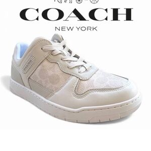 Leather sneakers white COACH US 9 /40